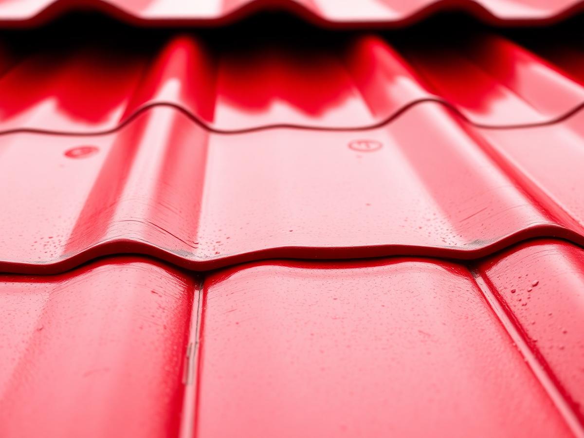 Roman Tile Mabati thumbnail — Profile & paint close-up